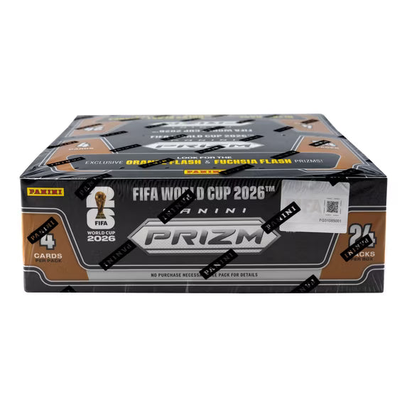 2026 Panini Prizm World Cup Soccer Trading Cards 24 Count Retail Box