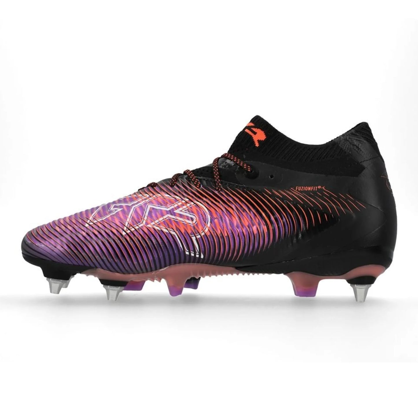 Puma Future 8 Ultimate MxSG FG/AG Firm Ground Soccer Cleat - Black/White/Glowing Red