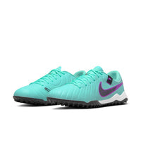 Nike Tiempo Legend 10 Academy TF Turf Soccer Cleat - Hyper Turquoise/Fuchsia Dream/Black/White