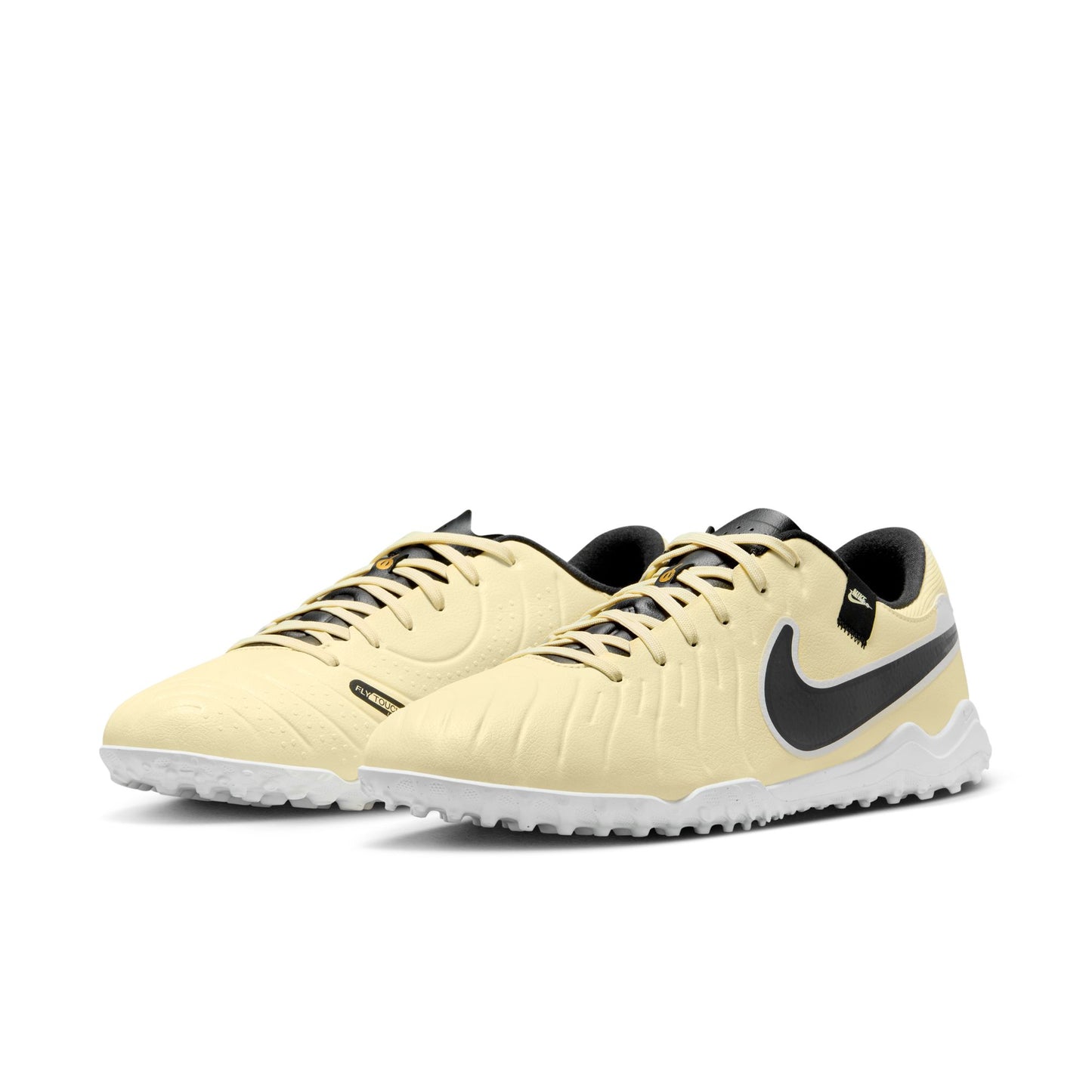 Nike Tiempo Legend 10 Academy TF Artificial Turf Soccer Shoe - Lemonade/Black/Metallic Gold