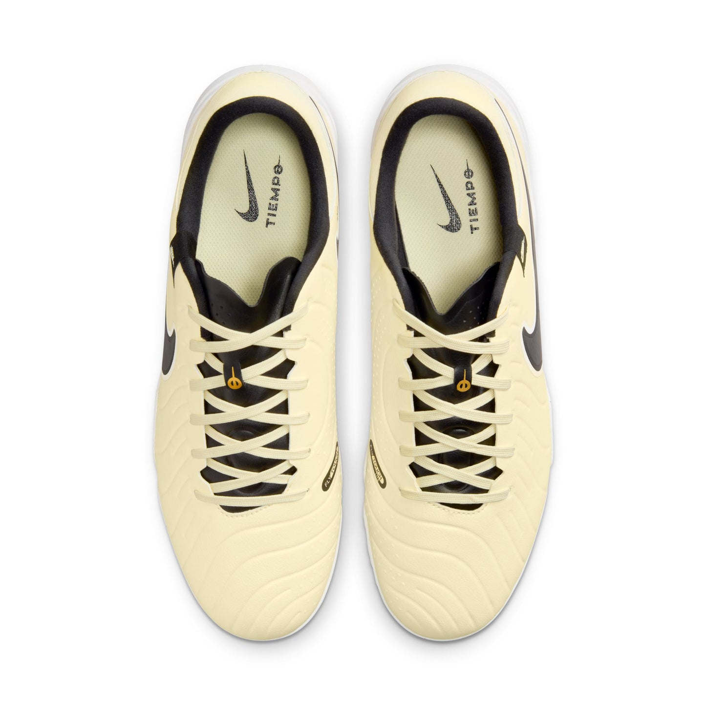 Nike Tiempo Legend 10 Academy TF Artificial Turf Soccer Shoe - Lemonade/Black/Metallic Gold