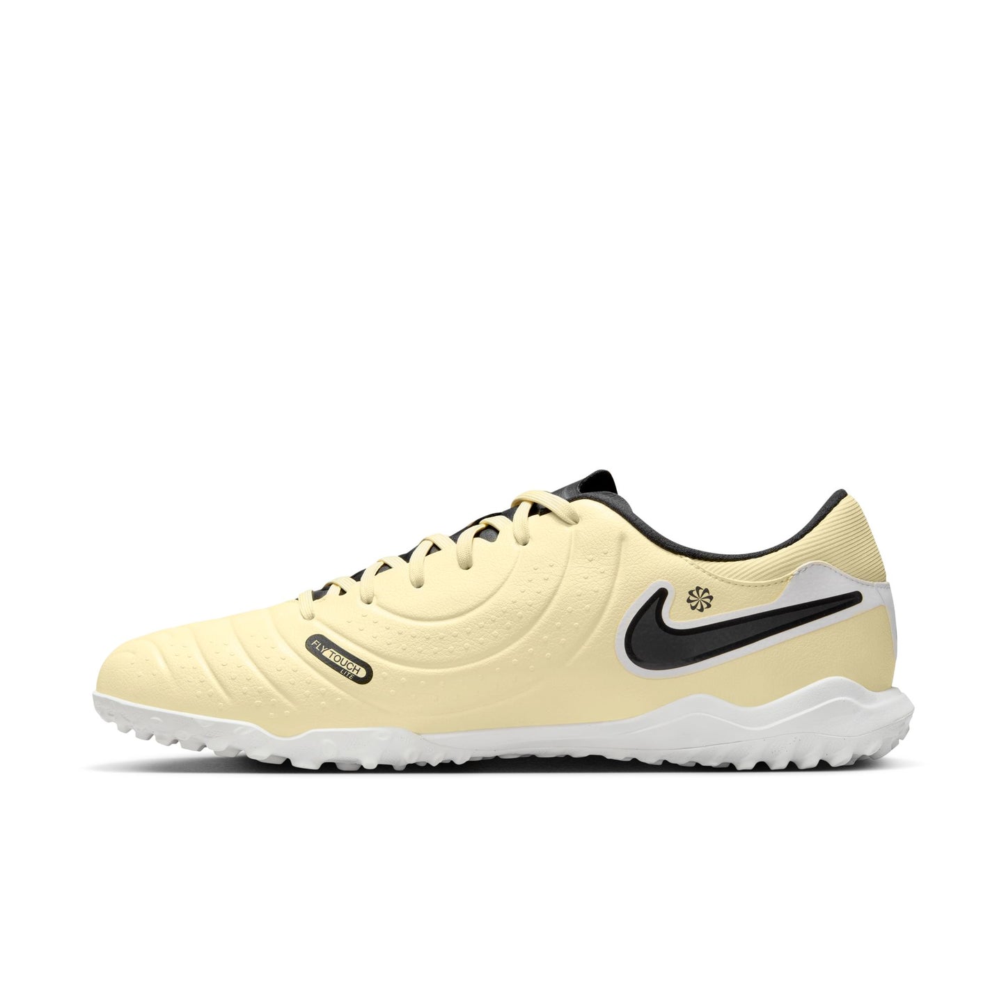 Nike Tiempo Legend 10 Academy TF Artificial Turf Soccer Shoe - Lemonade/Black/Metallic Gold