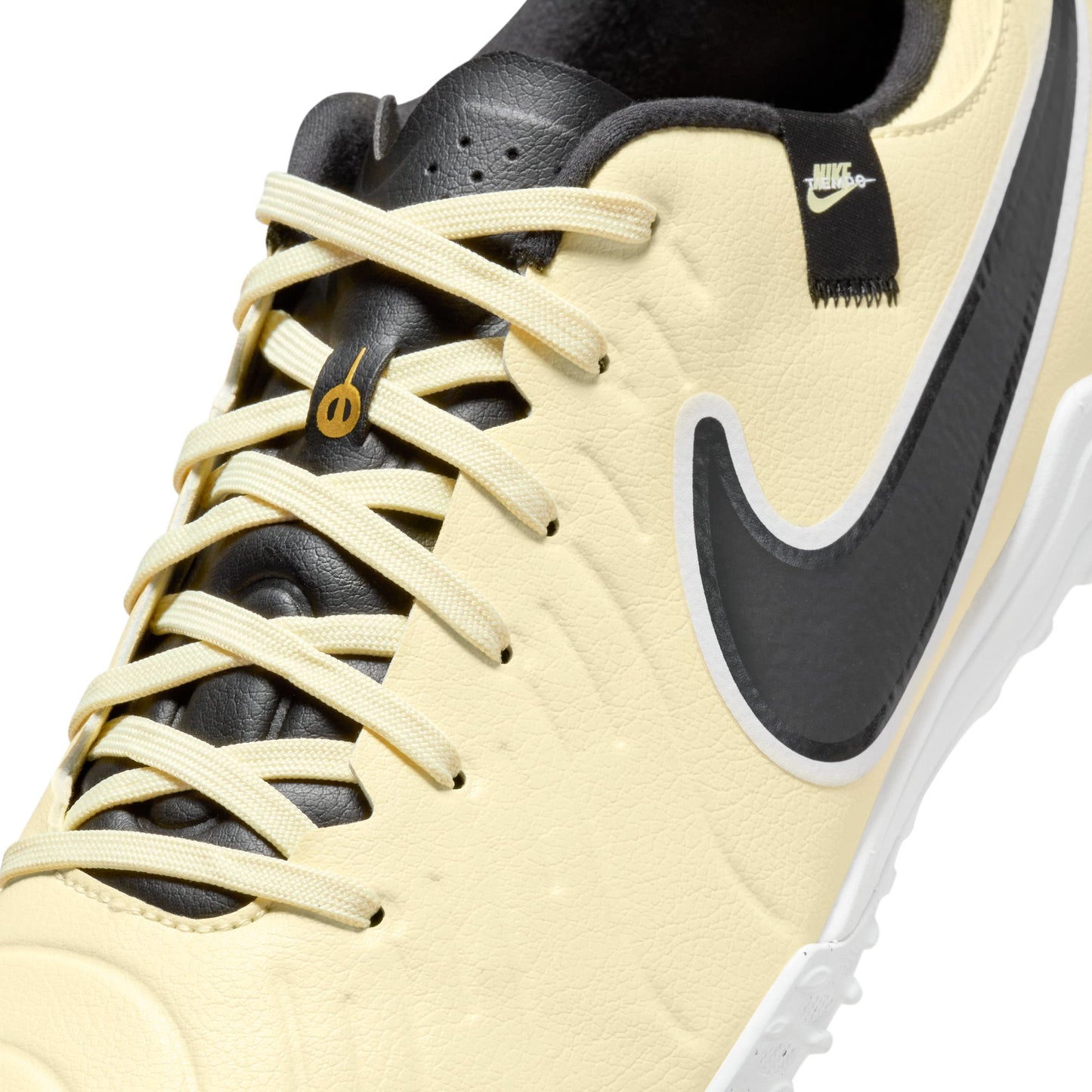 Nike Tiempo Legend 10 Academy TF Artificial Turf Soccer Shoe - Lemonade/Black/Metallic Gold