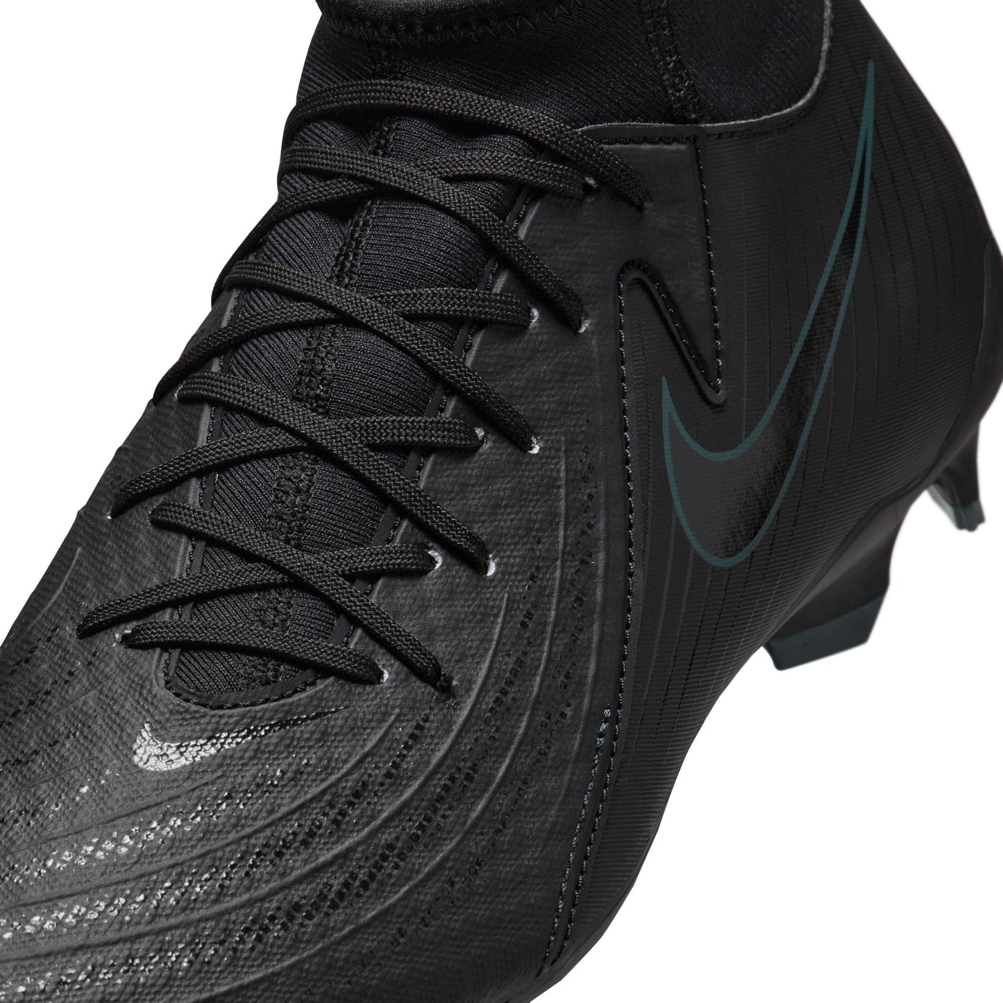 Nike Phantom Luna II Academy FG Firm Ground Soccer Cleat - Black/Black