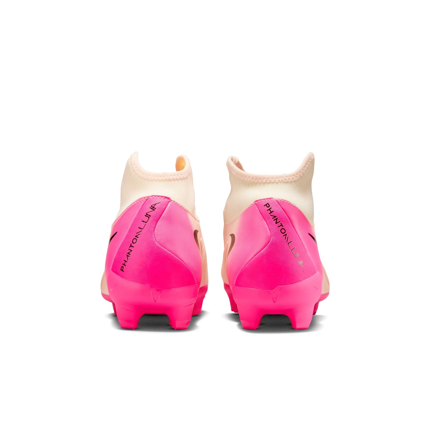 Nike Phantom Luna II Academy FG Firm Ground Soccer Shoes - Crimson Tint/Black-Pink Blast