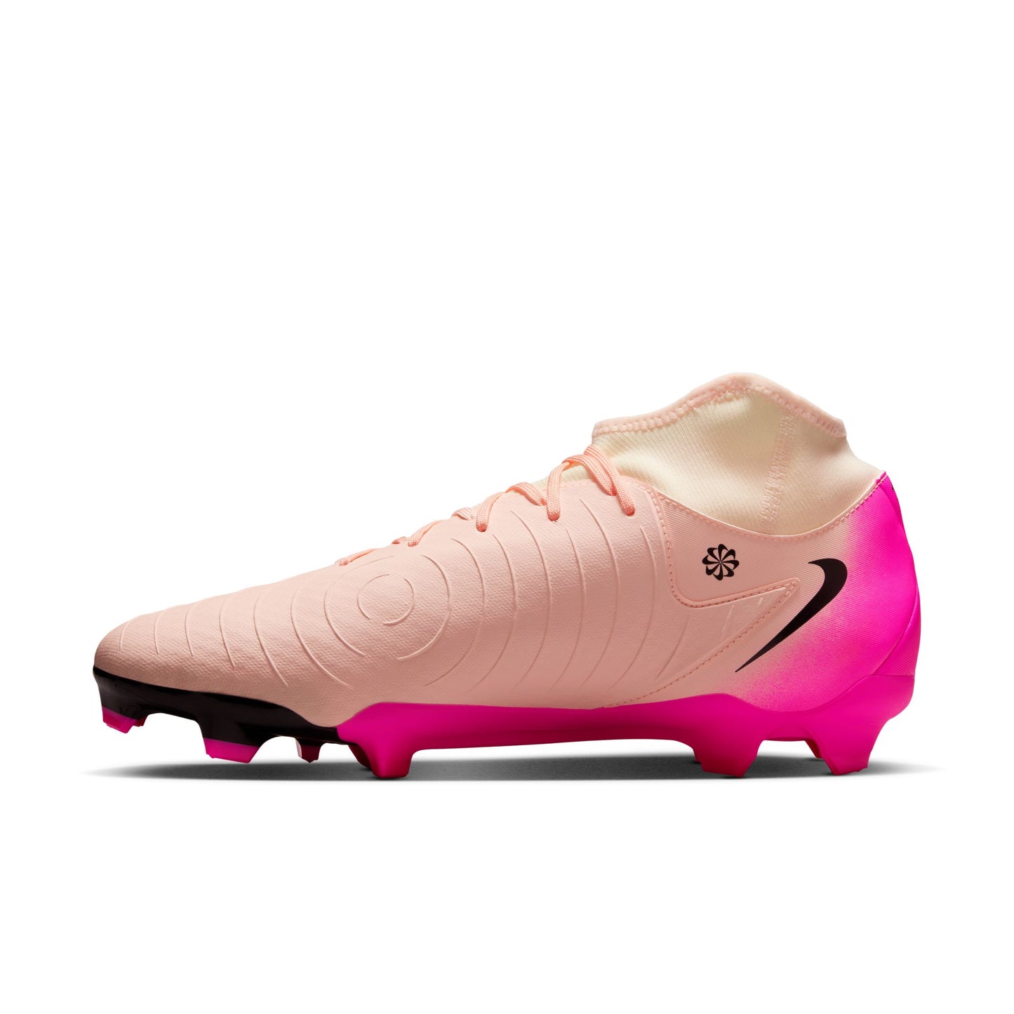 Nike Phantom Luna II Academy FG Firm Ground Soccer Shoes - Crimson Tint/Black-Pink Blast
