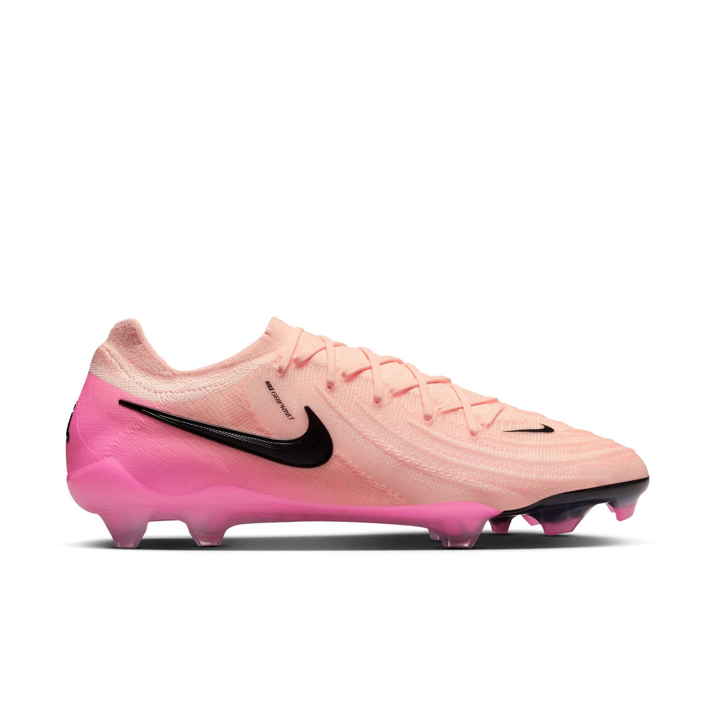 Nike Phantom GX 2 Elite FG Firm Ground Soccer Cleat - Crimson Tint/ Black Pink