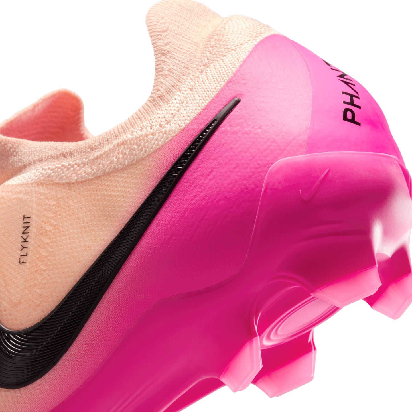 Nike Phantom GX II Pro FG Firm Ground Soccer Shoes - Chrimson Tint/ Black-Pink/ Blast