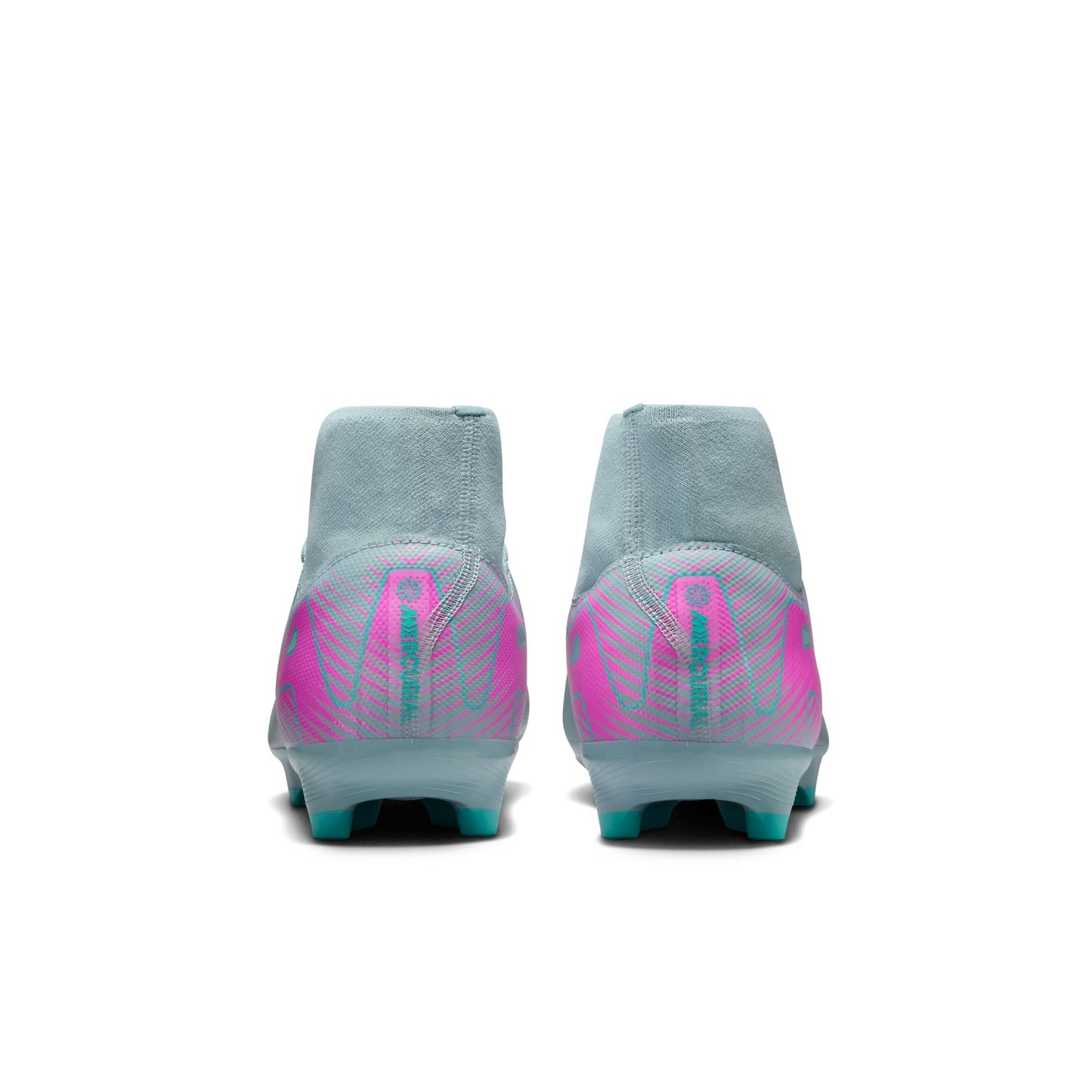 Nike Air Zoom Mercurial Superfly 10 Academy FG Firm Ground Soccer Cleats - Ocean Cube/Pink Blast