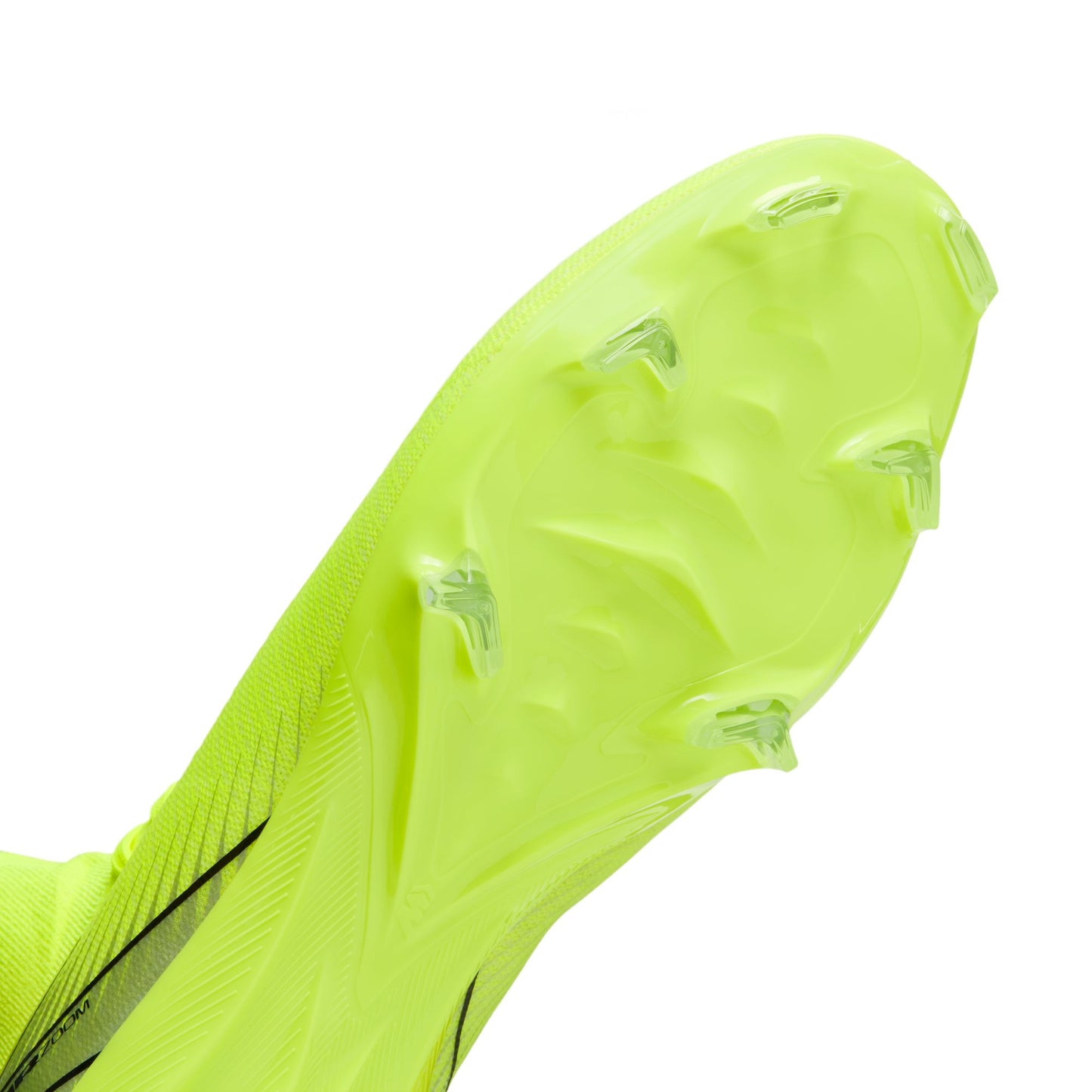 Nike Mercurial Superfly 10 Pro FG High-Top Soccer Cleats- VOLT/BLACK
