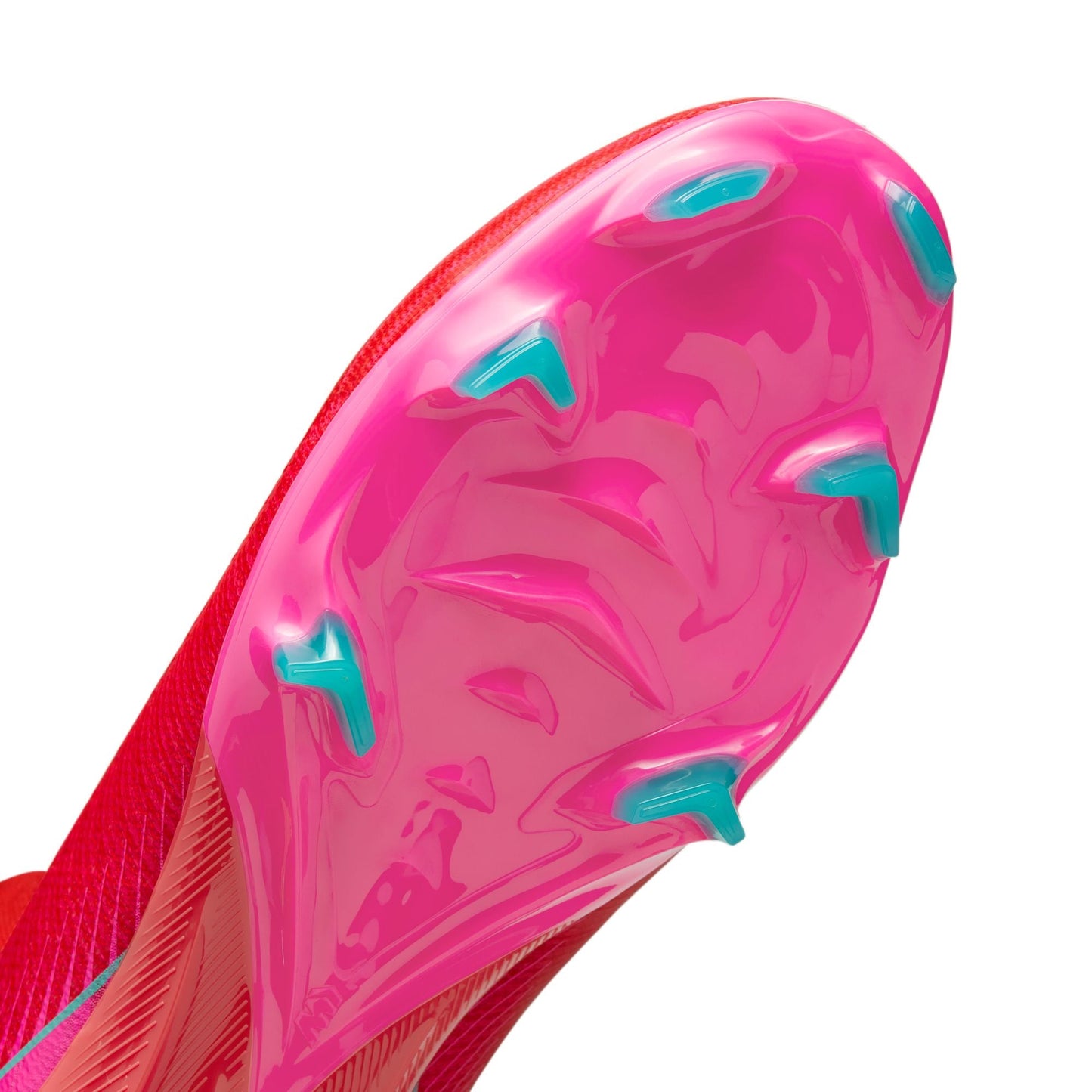 Nike Air Zoom Mercurial Superfly 10 Pro FG Firm Ground Soccer Cleat - Ember Glow/ Aurora Green