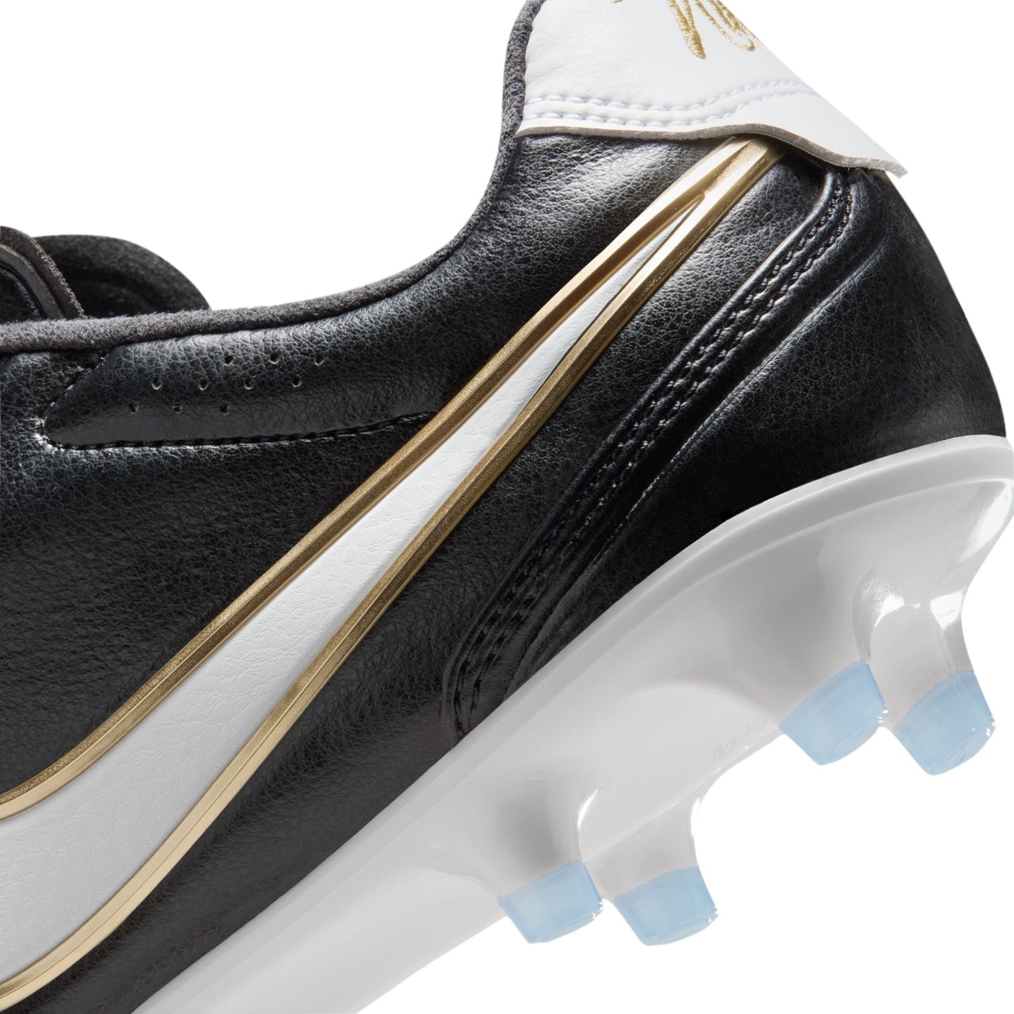 Nike Tiempo Ligera 10 Pro FG Soccer Cleats - Black/ White