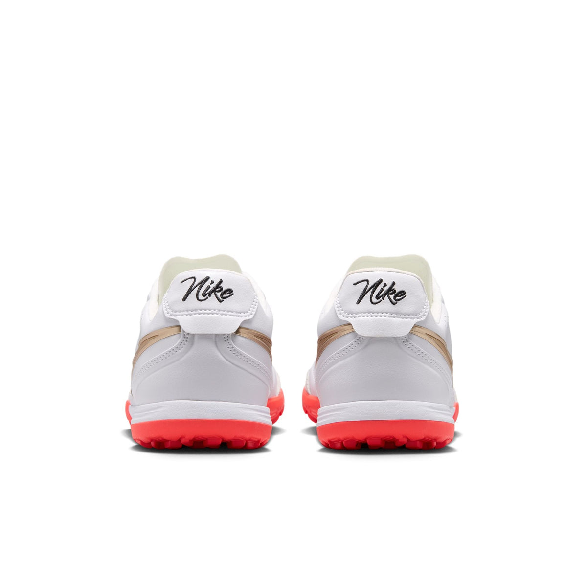 Nike Tiempo Ligera 10 Pro TF Soccer Shoes - White/ Blur/ Bright Crimson