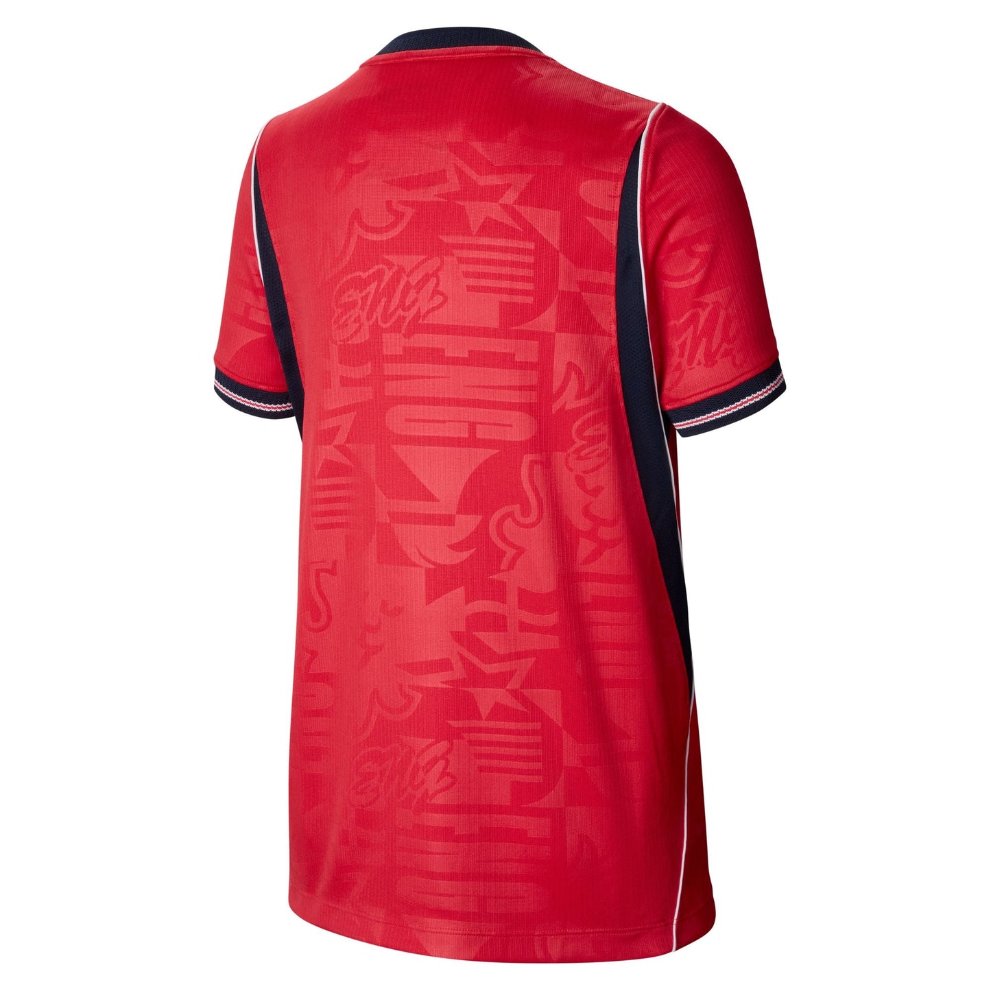 Youth Nike Replica England Away Jersey 2026 - Speed Red/Obsidian/White/Obsidian