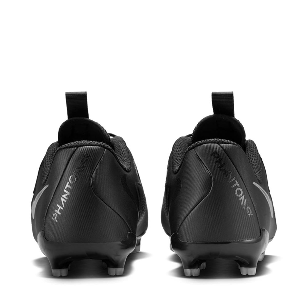 Nike Junior Phantom GX II Academy FG/MG Soccer Cleat- Black/Black