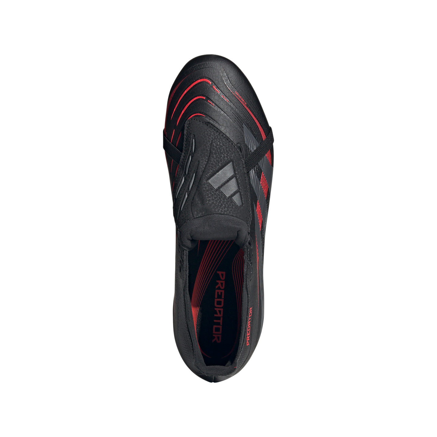 adidas Predator League FT FG Firm Ground Soccer Cleat - Black/Grefou/ Lucred