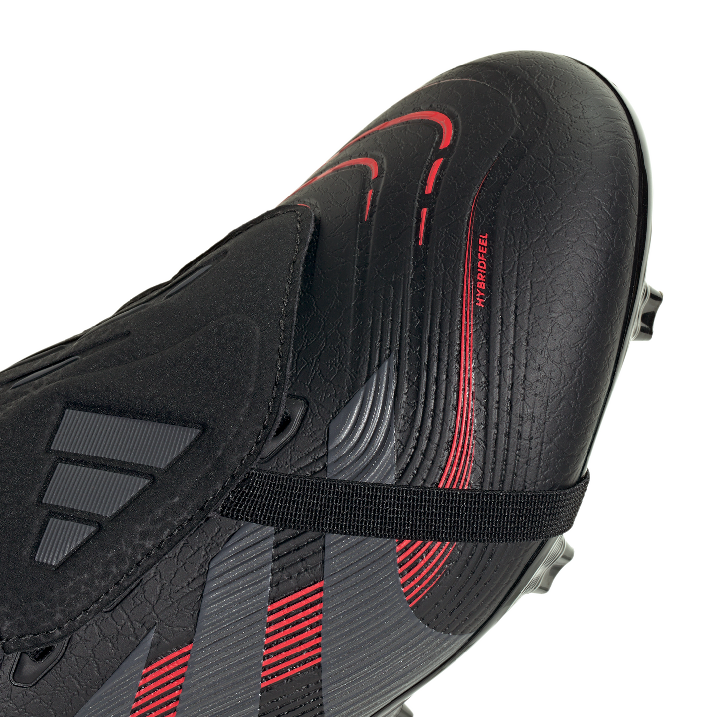 adidas Predator League FT FG Firm Ground Soccer Cleat - Black/Grefou/ Lucred