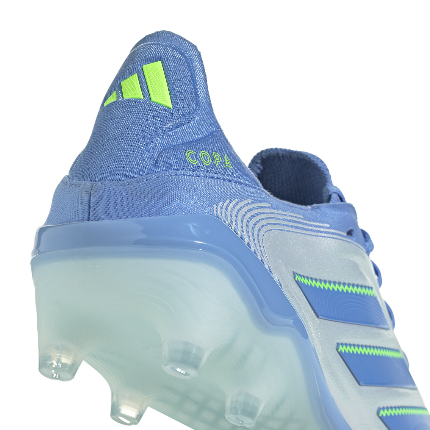 adidas Copa Pure 3 Elite FG Firm Ground Soccer Cleats- Halo Blue / Blue Fusion / Lucid Lemon