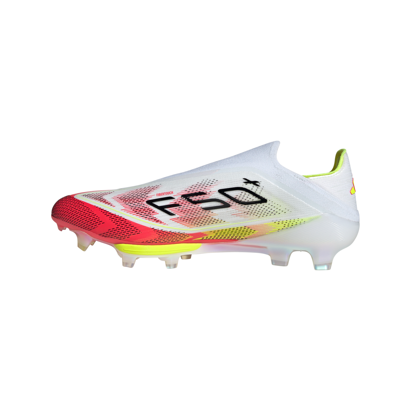 adidas F50 + FG Firm Ground Soccer Cleat - White/ Black