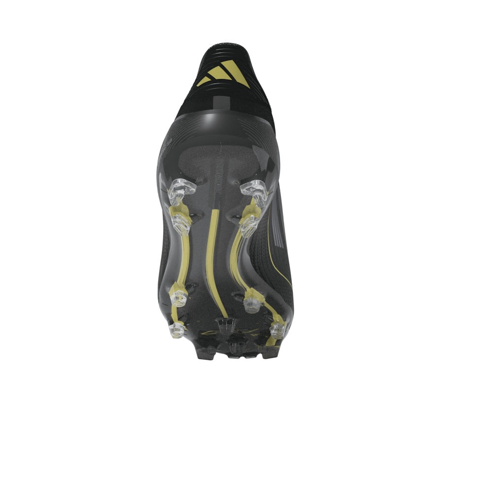 adidas F50 Elite FG- Core Black / Iron Metallic / Gold Metallic