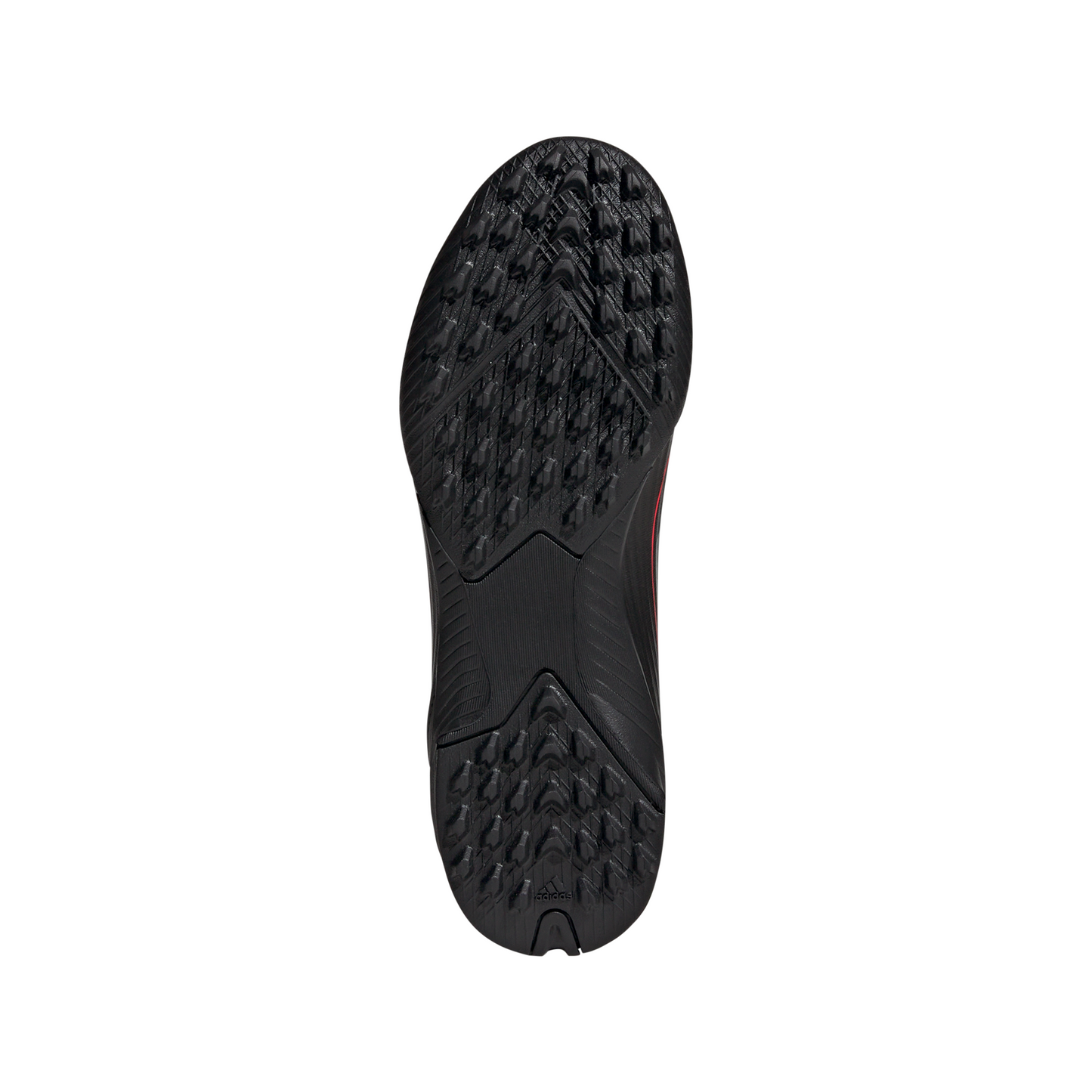 adidas F50 League TF Turf Junior - core black/iron met/lucid red
