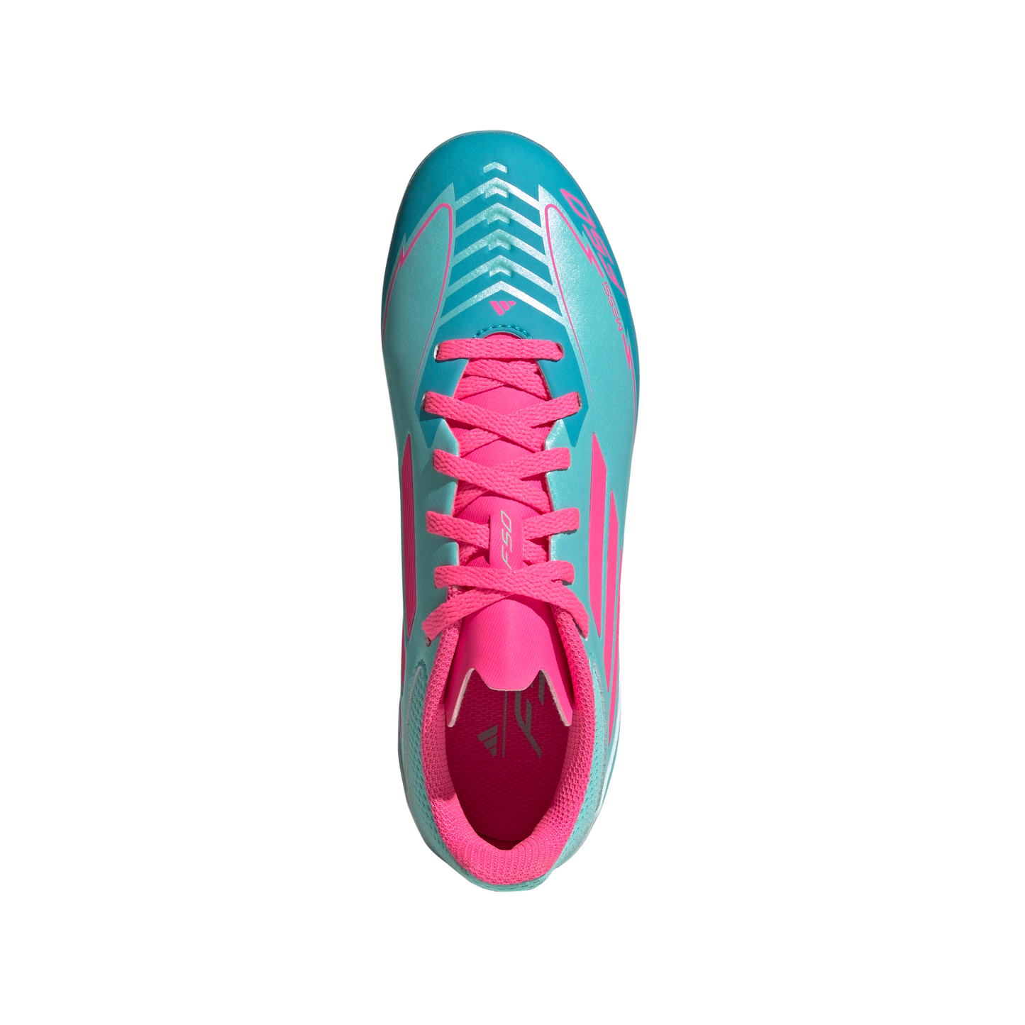 adidas Messi F50 League Junior FG - Flash Aqua /Lucid Pink/Lucid Cyan