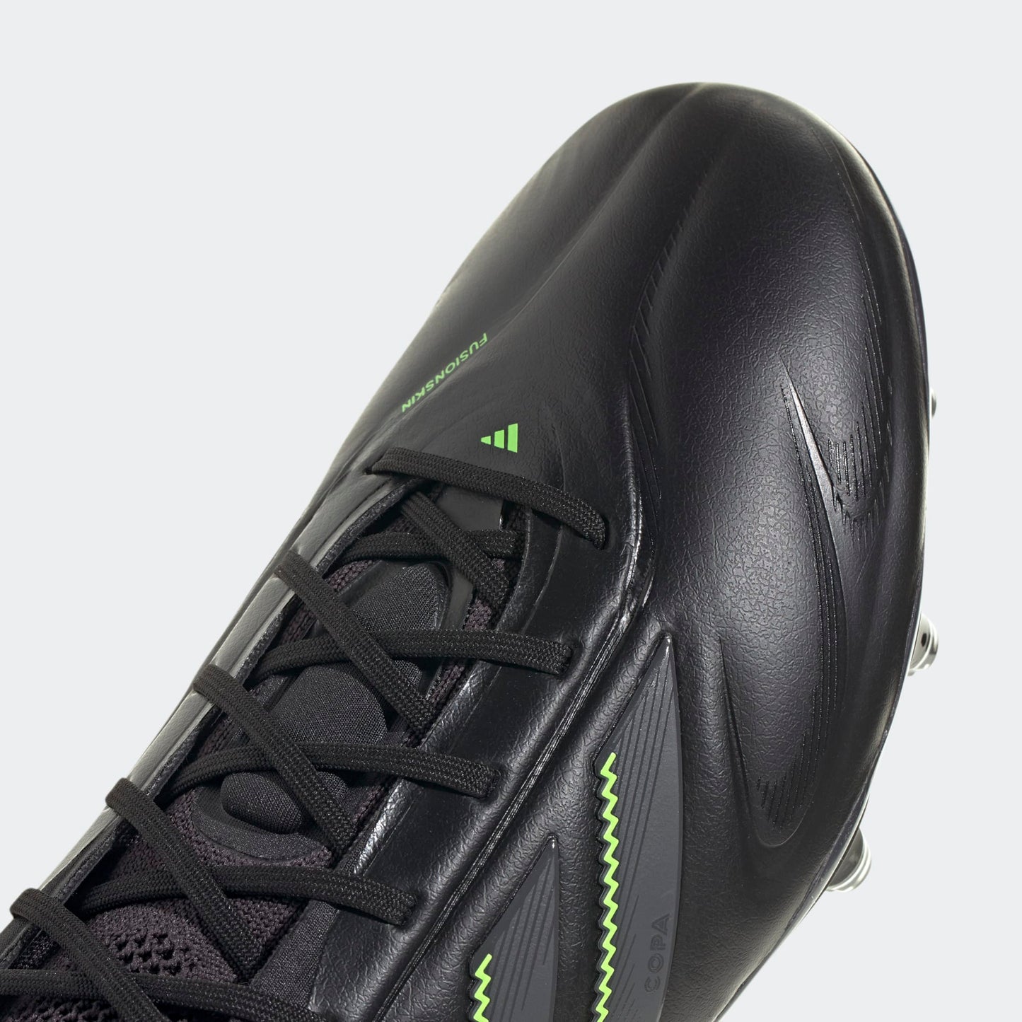 adidas Copa Pure 3 Elite FG Firm Ground Soccer Cleats- Core Black /Solid Grey / Lucid Lemon