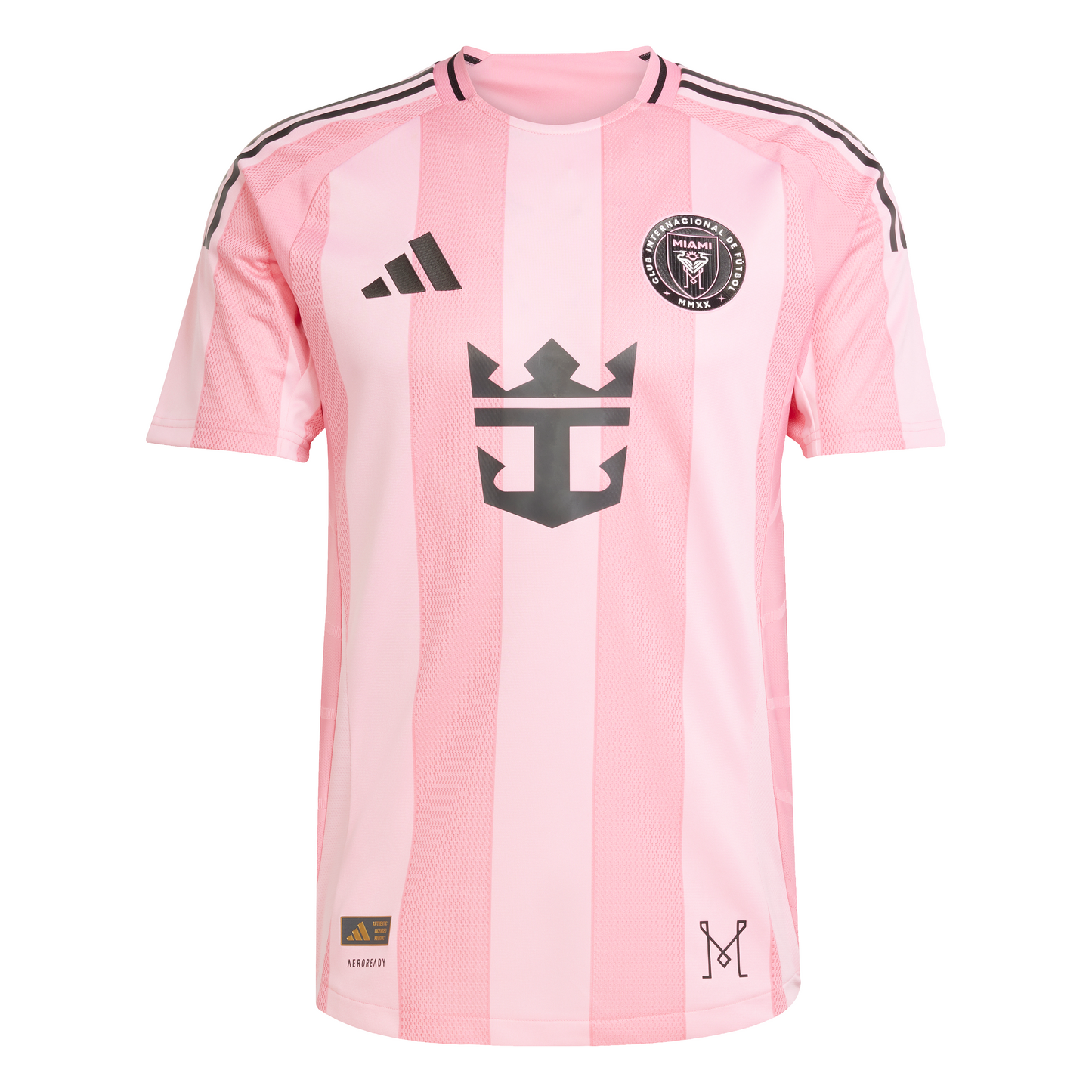 Men's Authentic adidas Inter Miami Home Jersey with Messi 2025-2026