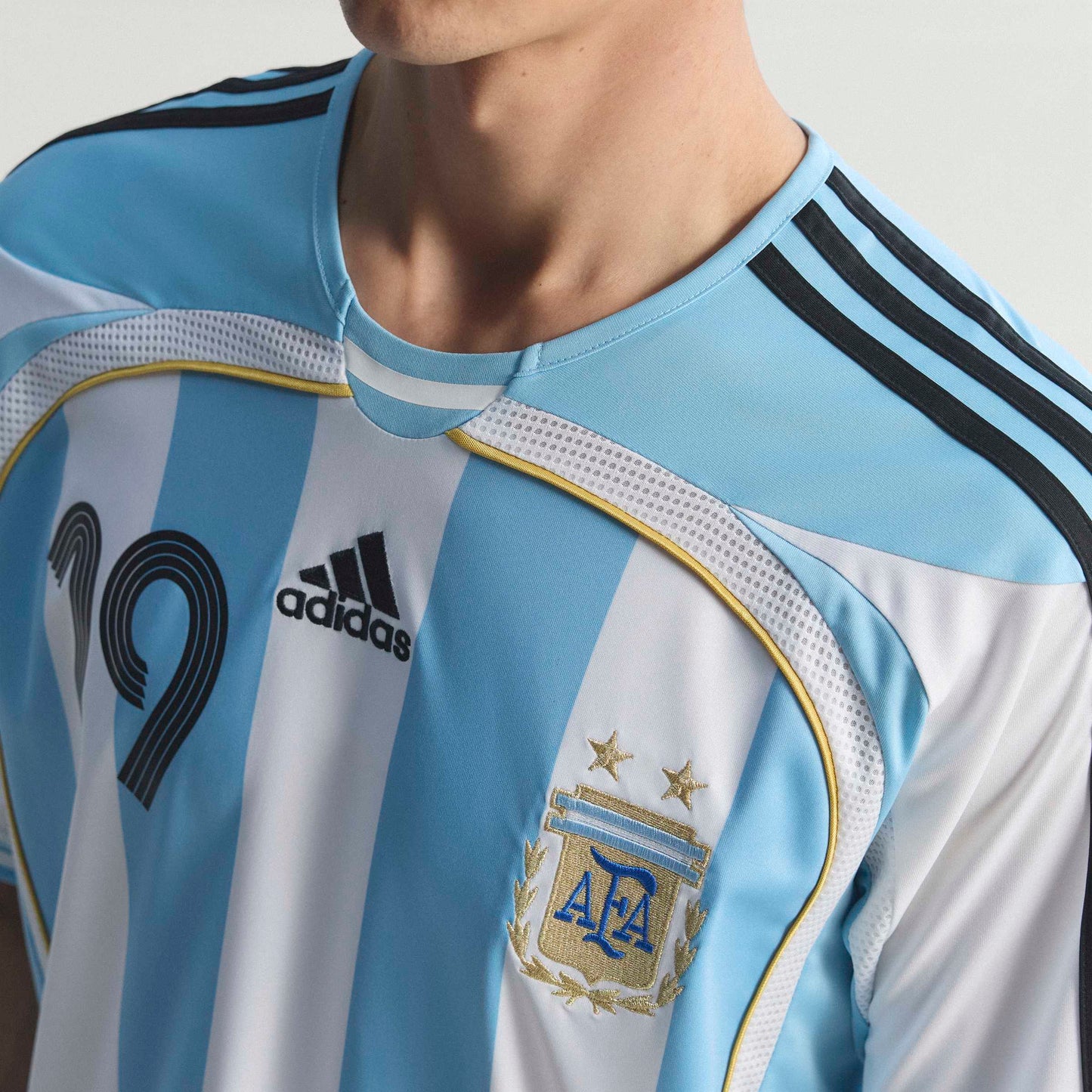 Men's adidas Replica Argentina Home Jersey - MESSI 2006