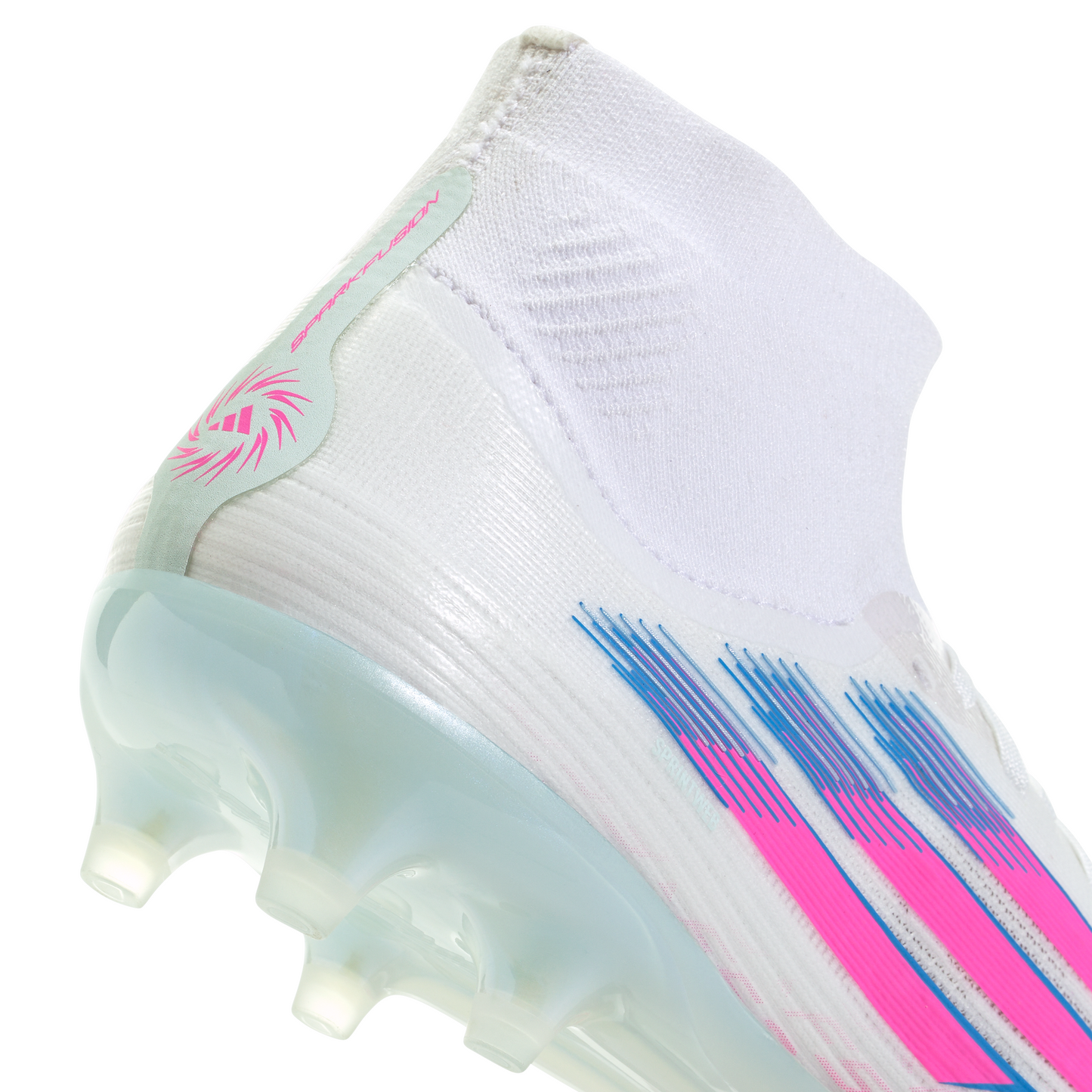 adidas F50 Sparkfusion Pro FG Women’s Firm Ground Soccer Cleat - Cloud White / Lucid Pink / Cloud White