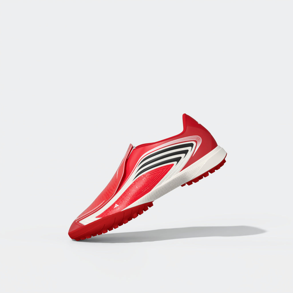 adidas F50 League MESSI LL TF Turf Junior - Lucid Red/ Core Black/ Pure Ruby