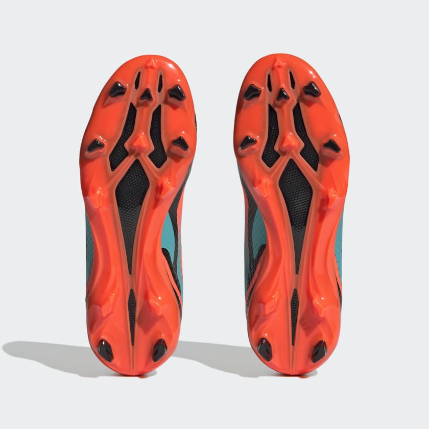 Adidas X Speedportal Messi .3 FG Junior Firm Ground Soccer Cleat -Team Solar Orange / Mint Rush / Core Black