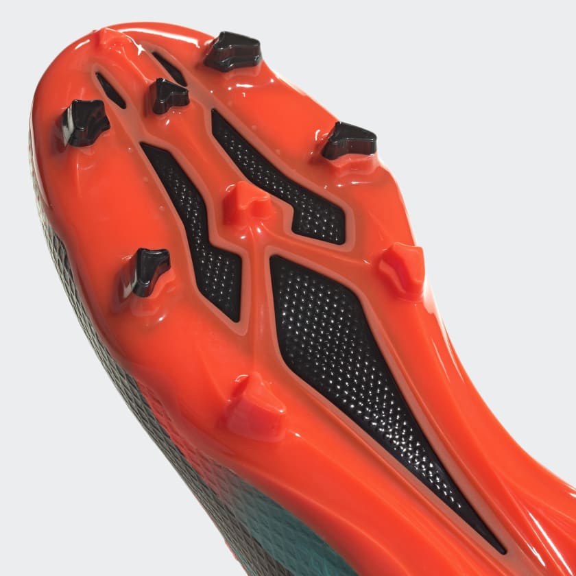 Adidas X Speedportal Messi .3 FG Junior Firm Ground Soccer Cleat -Team Solar Orange / Mint Rush / Core Black