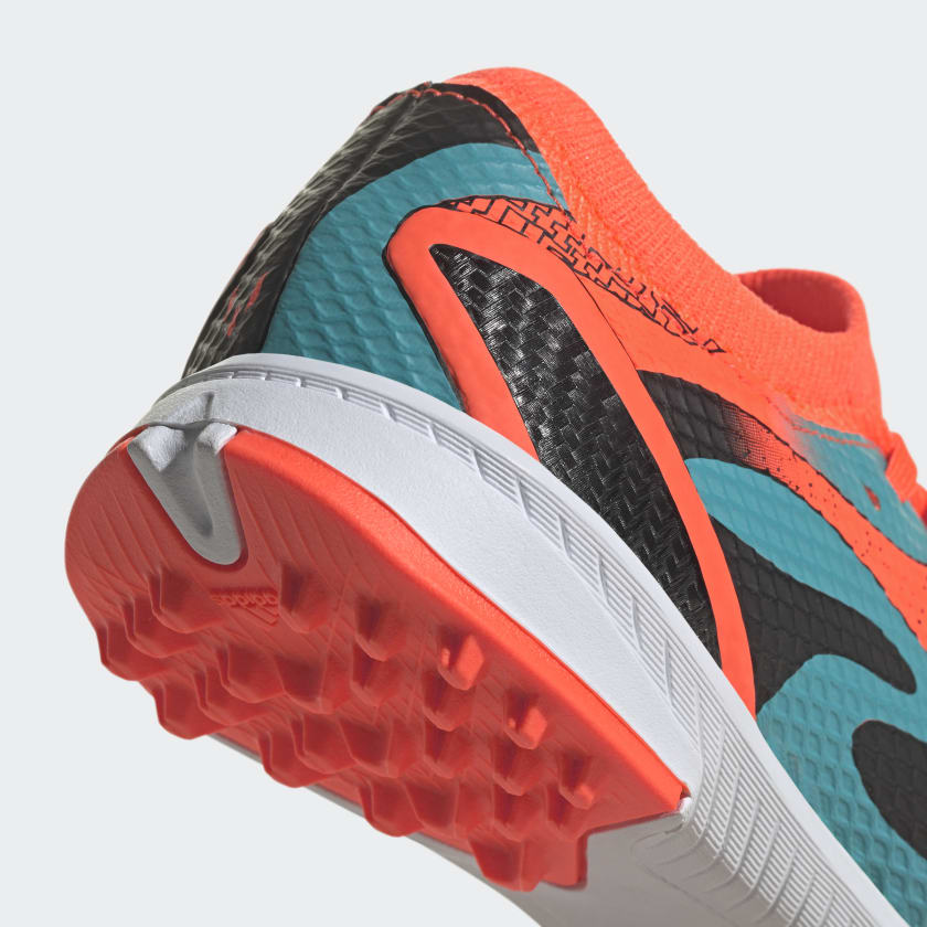 Adidas X Speedportal Messi .3 Turf Shoes Junior -Team Solar Orange / Mint Rush / Core Black