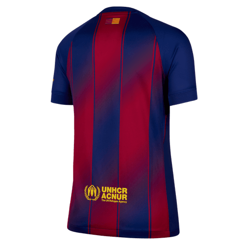 FC Barcelona 2025/26 Stadium Home Women's Nike Dri-FIT Soccer Replica Jersey