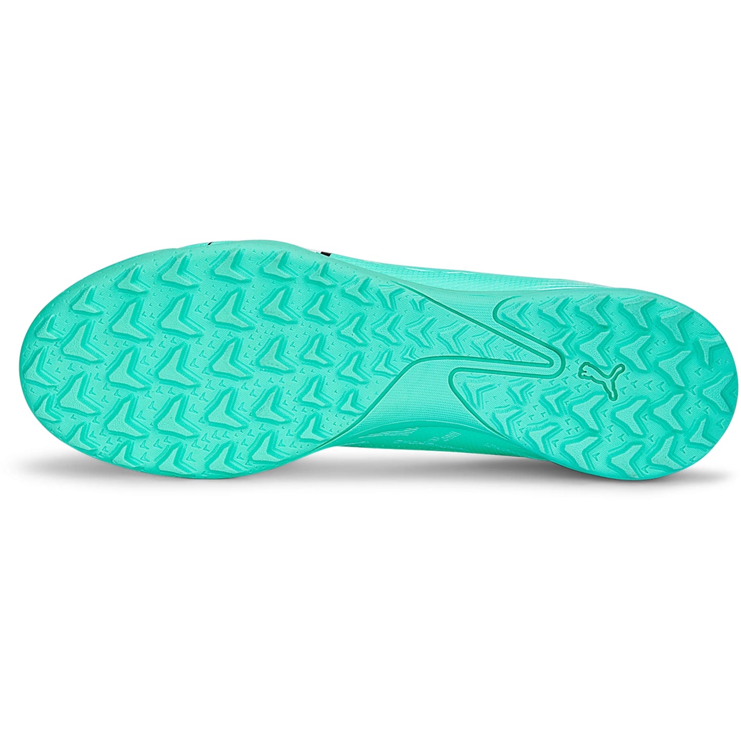 Puma Ultra Play TT Turf Soccer Cleat - Peppermint/White/Yellow