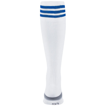 TSF Academy Copa Zone V Match Sock- White/Royal