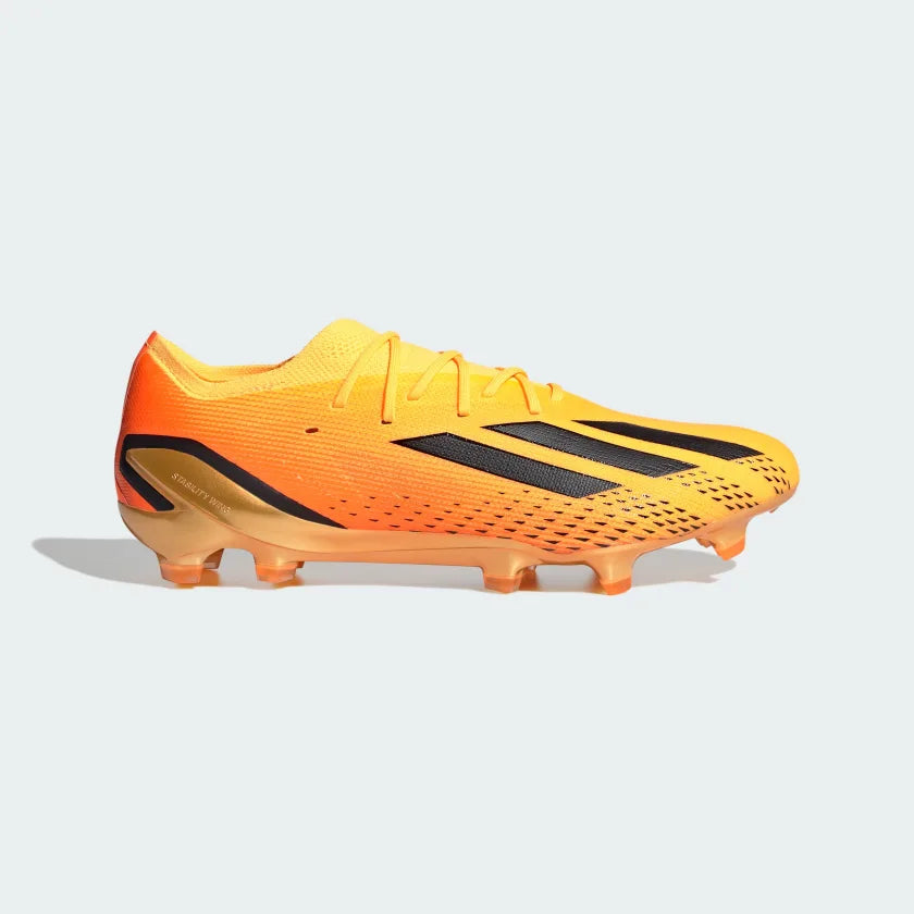 adidas X Speedportal.1 FG Firm Ground Soccer Cleats - Solar Gold / Core Black / Team Solar Orange