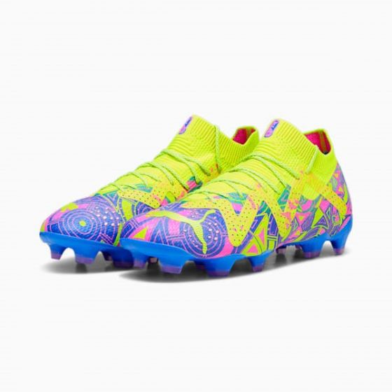 Puma Future Ultimate FG/AG- Ultra Blue-Yellow Alert-Luminous Pink