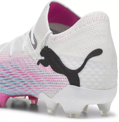 Puma Future Ultimate FG/AG- Puma White/ Puma Black/Poison Pink