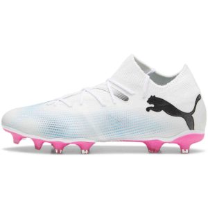 Puma Future Match FG/AG Firm Ground Soccer Cleat - Puma White/ Puma Black