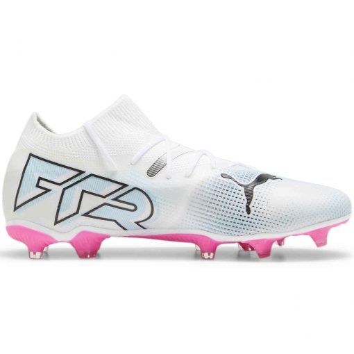 Puma Future Match FG/AG Firm Ground Soccer Cleat - Puma White/ Puma Black