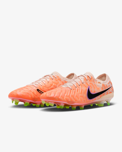 Nike Tiempo Legend 10 Elite Firm-Ground Soccer Cleats - Guava Ice/Black