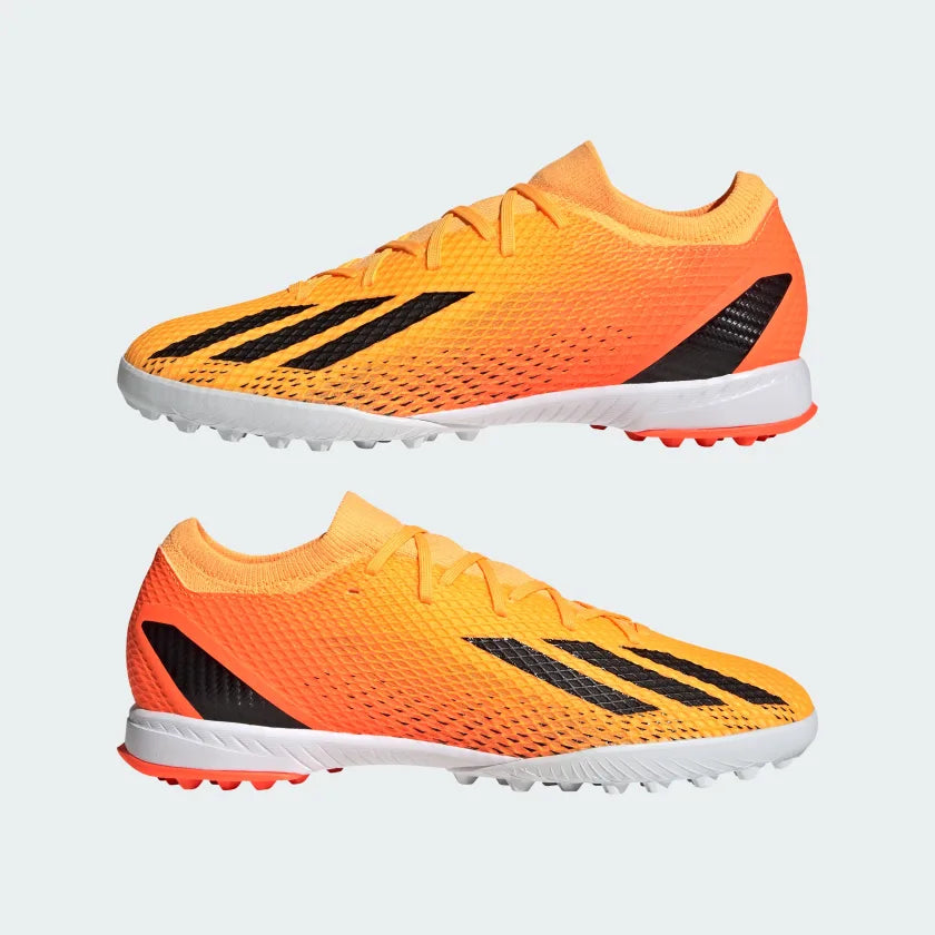 adidas X Speedportal.3 TF Artificial Turf Soccer Shoe - Sogold/Cblack/Tmsoor