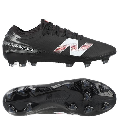 New Balance Furon Elite FG V8 Firm Ground -  Black /White /Red