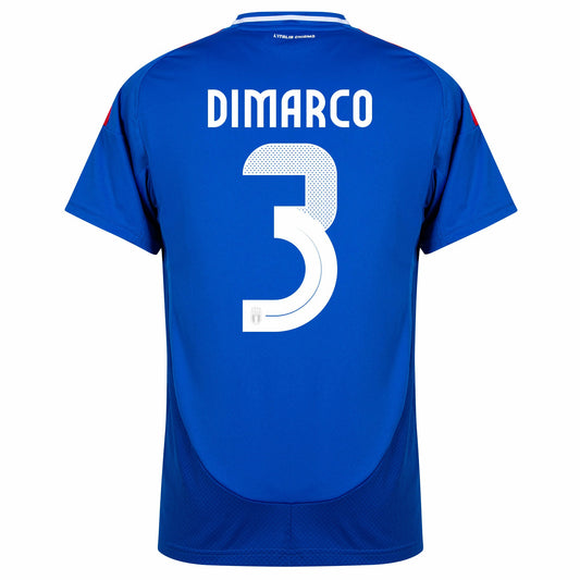 Youth Replica Adidas DiMarco Italy Home Jersey 2024