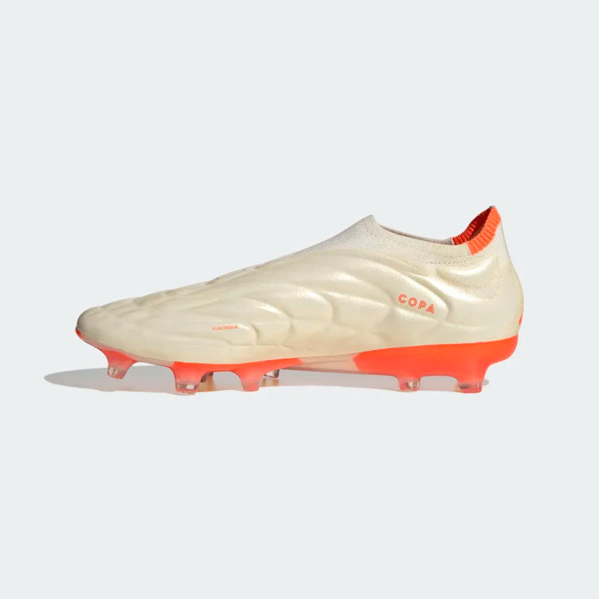 adidas Copa Pure+ FG Soccer Cleats - Off White / Team Solar Orange / Off White