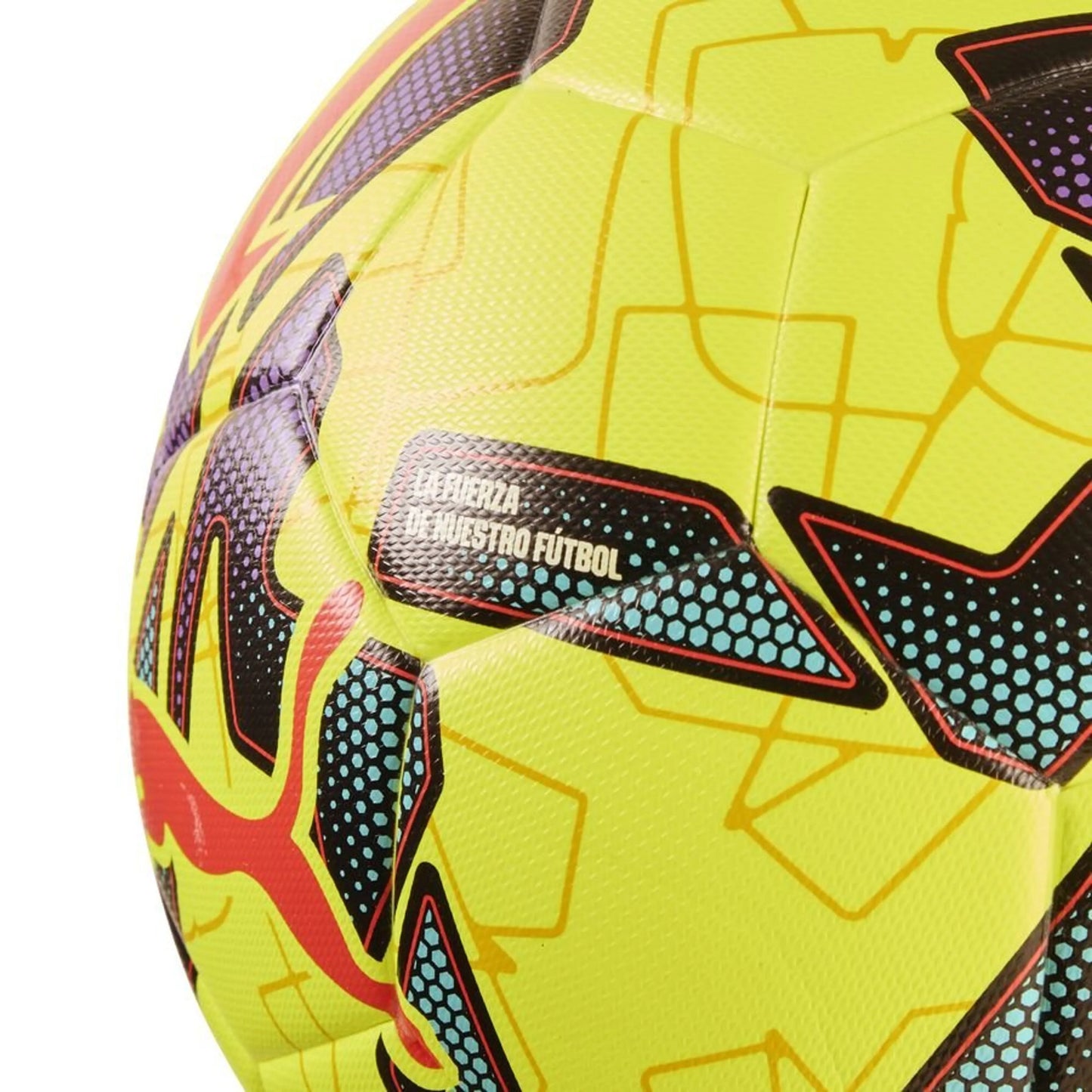 Puma Orbita Match La Liga Soccer Ball- Fluo Yellow