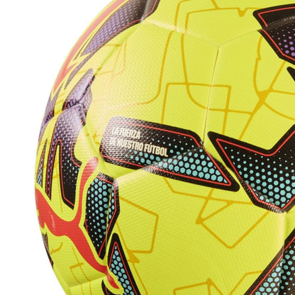 Puma Orbita Match La Liga Soccer Ball- Fluo Yellow