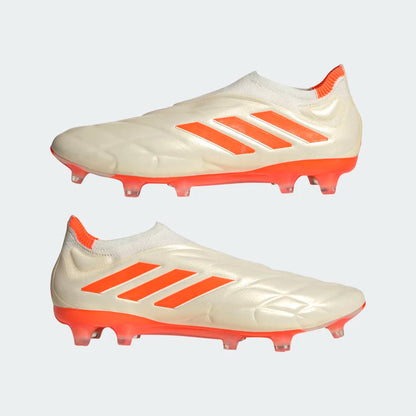 adidas Copa Pure+ FG Soccer Cleats - Off White / Team Solar Orange / Off White